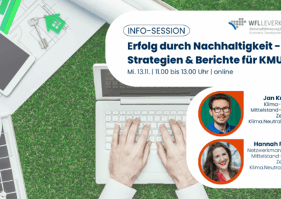 Info-Session: Erfolg durch Nachhaltigkeit – Strategien & Berichte für KMUs